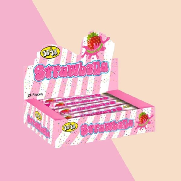 American Continental Strawbella Chew Bar 25g x24