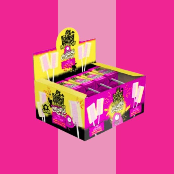 Candy Castle Mutations Chewbies Duo Pops Pink Lemonade 30x10g