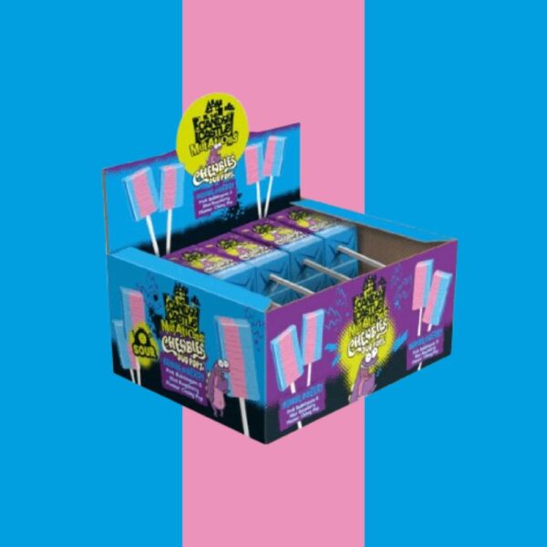 Candy Castle Mutations Chewbies Duo Pops Bubbleberry 30x10g