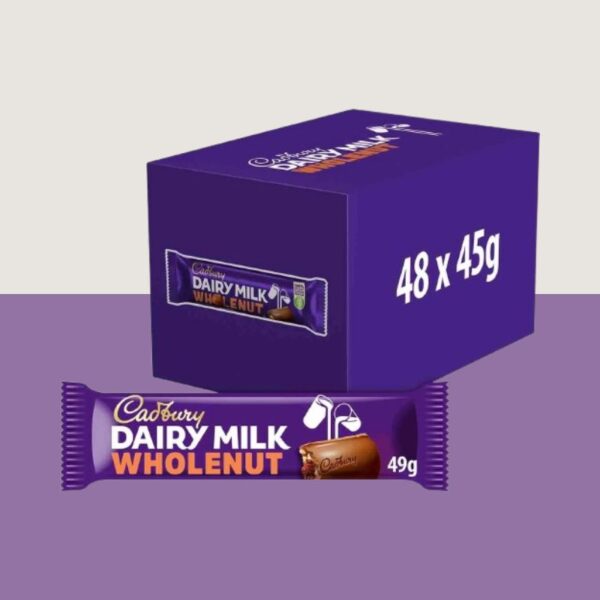 Cadbury Dairy Milk Wholenut 45g x48