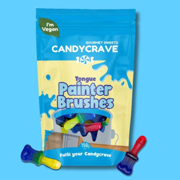 Candycrave Tongue Painter Brushes Pouch 140g x10