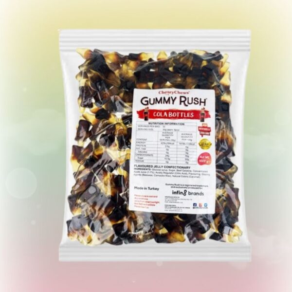 Gummy Rush Cola Bottles 1kg