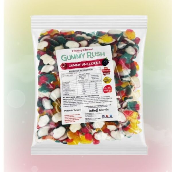 Gummy Rush Gummy Unicorns 1kg