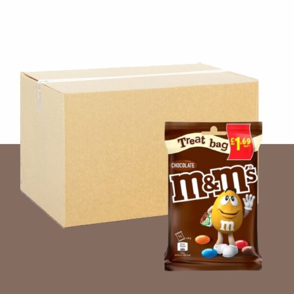 M&M Milk Chocolate Treat Bag x16