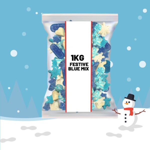 Christmas Festive Blue Mix 1kg