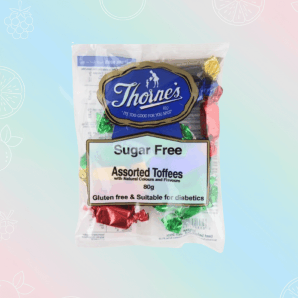 Sugar Free Assorted Toffees x12