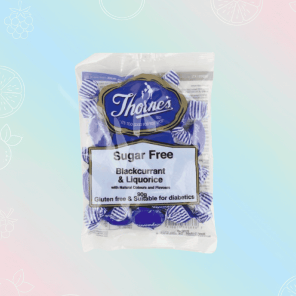 Sugar Free Blackcurrant & Liquorice x12