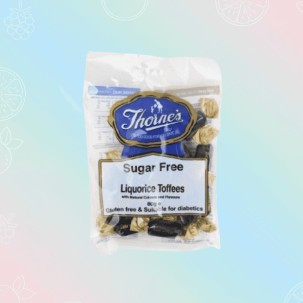 Sugar Free Liquorice Toffees x12