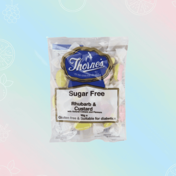 Sugar Free Rhubarb & Custard x12