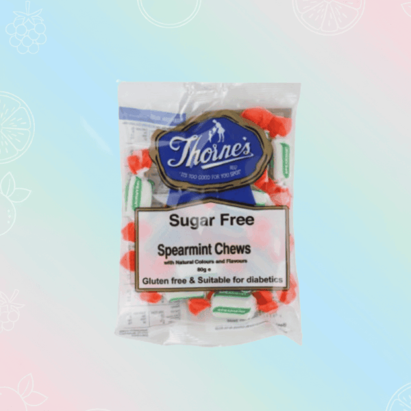 Sugar Free Spearmint Chews x12