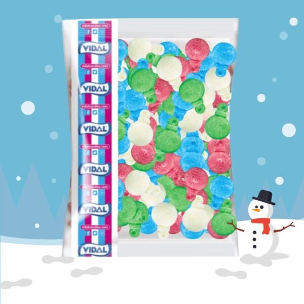 Vidal Glitter Baubles 3Kg