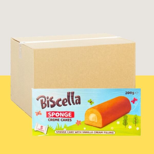 Biscella Sponge Cake 40g x12