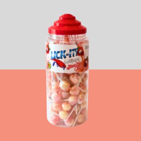 Lick-It Strawberry and Cream Lollys 150 Count
