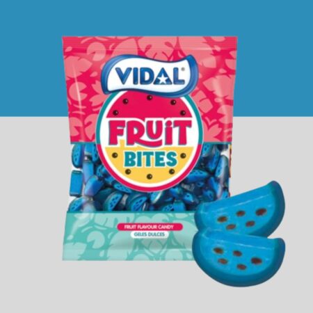 Vidal Liquorice Blue Raspberry Slices 1.5kg