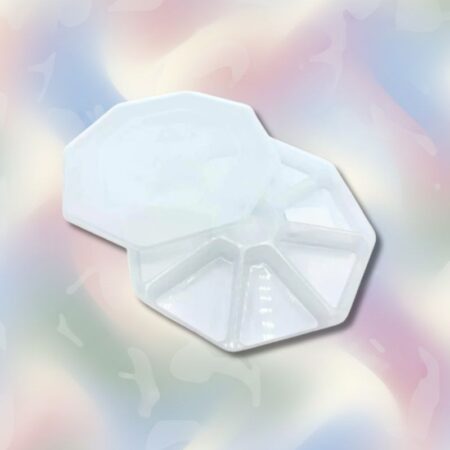 8 Section Nibble Platter & Lid 30 x 30xm