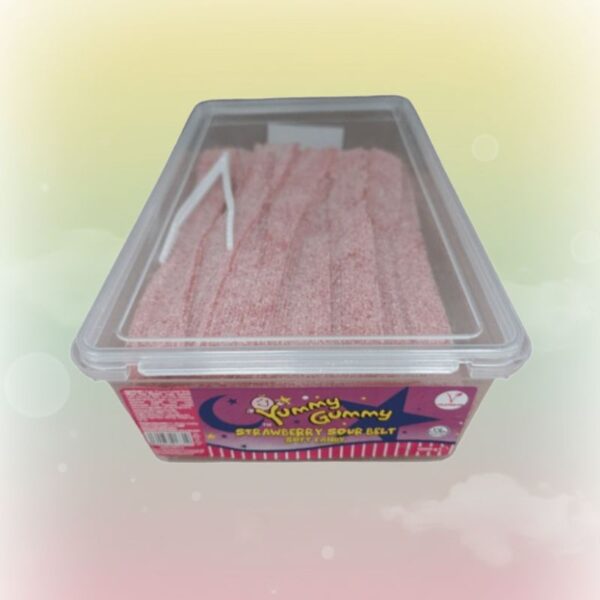 Yummy Gummy Strawberry Belts 1.2kg