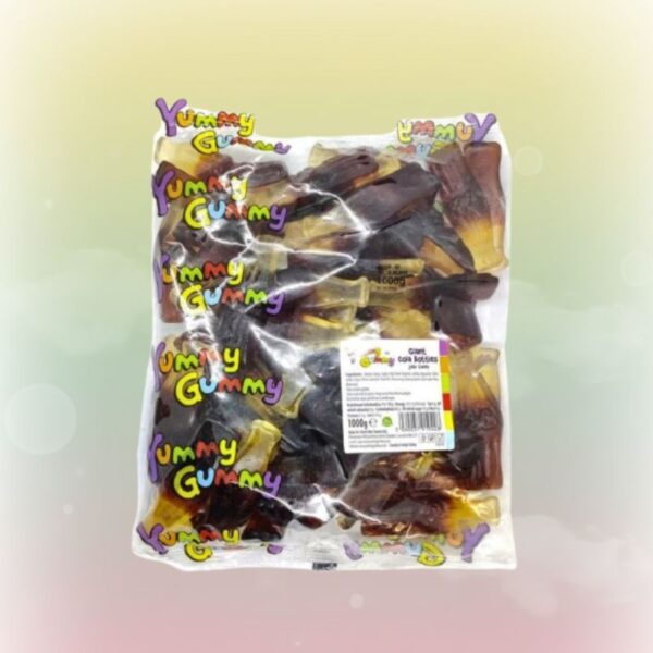 Yummy Gummy Giant Cola Bottles 1kg