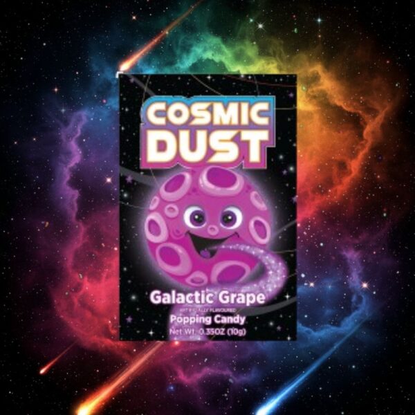 Cosmic Dust Popping Candy Galatic Grape 10g x32