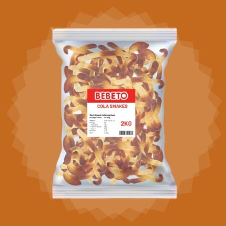 Bebeto Cola Snakes 2kg