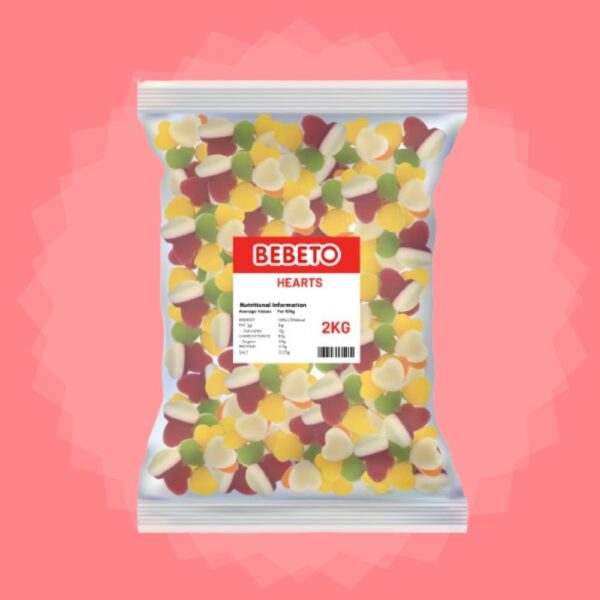 Bebeto Hearts 2kg