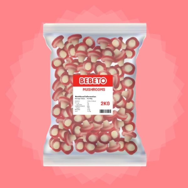 Bebeto Pink Mushrooms 2kg
