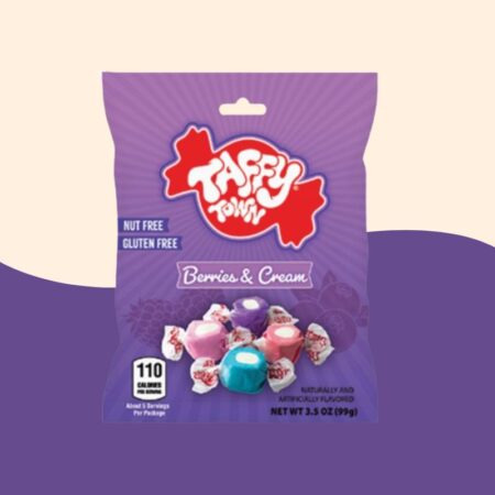 Taffy Town Berries and Cherries Salt Water Taffy 99g x12