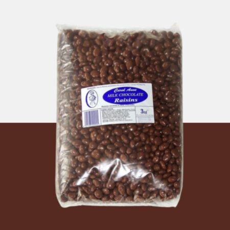 Carol Anne Milk Chocolate Raisins 3kg