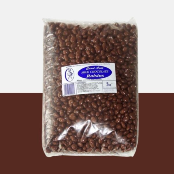 Carol Anne Milk Chocolate Raisins 3kg
