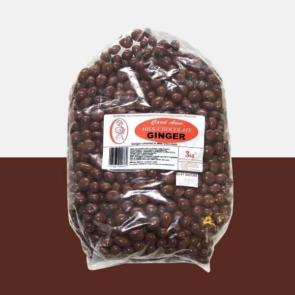 Carol Anne Milk Chocolate Ginger 3kg