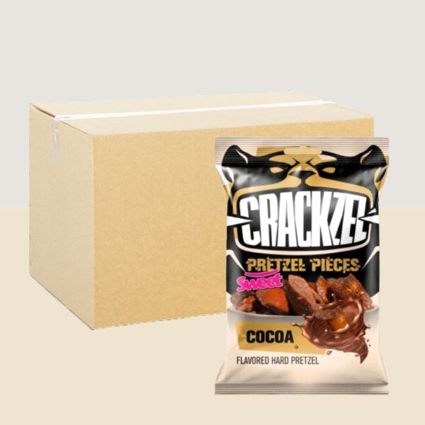 Crackzels Pretzel Pieces Cocao 85g x24