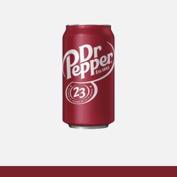 Dr Pepper Fizzy 355ml x12