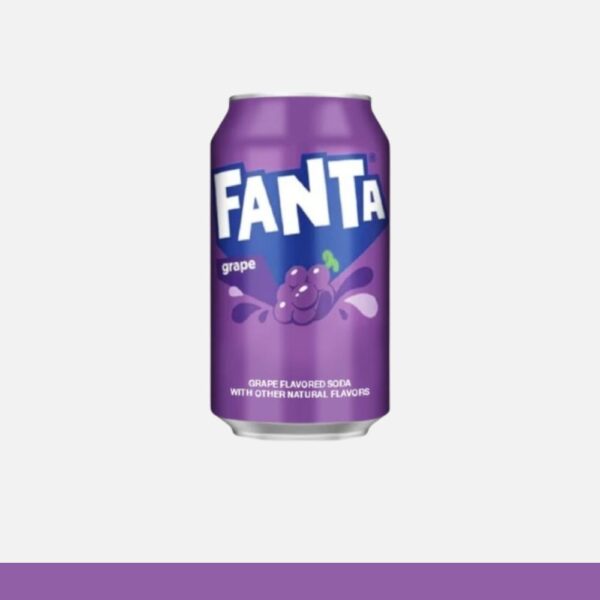 Fanta Grape Fizzy 355ml x12