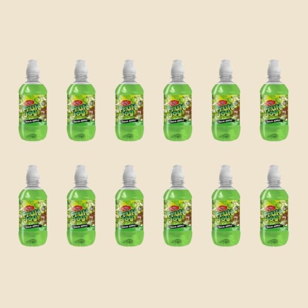 Fruity Joy Sour Apple Drink 330ml x12