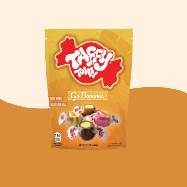 Taffy Town Go Banana Salt Water Taffy 99g x12