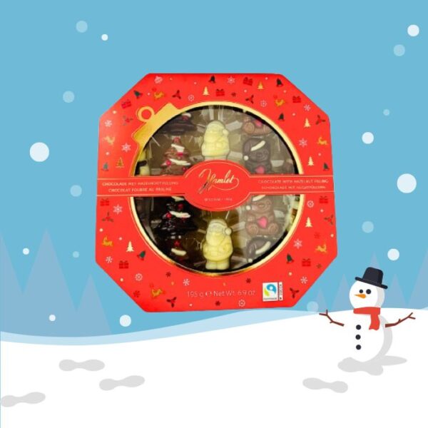 Hamlet Box Xmas Shapes Chocolates 195g