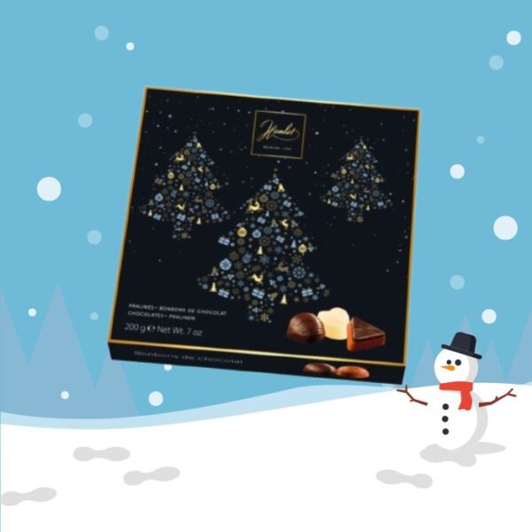 Hamlet Box Chocolates X-Mas Tree Black 200g