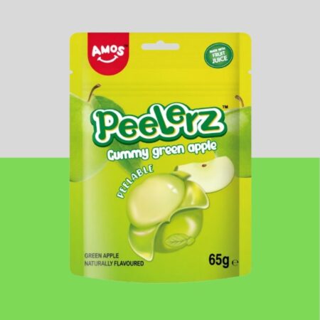 Amos Peelerz Gummy Apple 65g x12