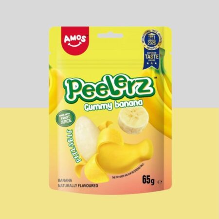 Amos Peelerz Gummy Banana 65g x12