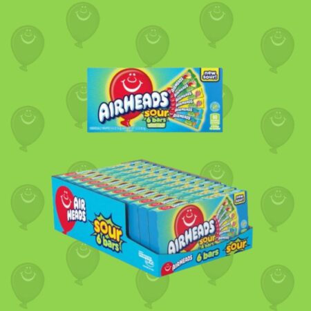 Airheads Sour Flavours Theater Box x12