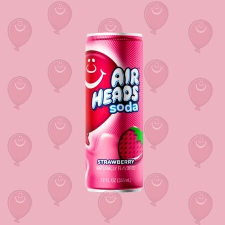 Airheads Strawberry Soda 355ml Cans x12