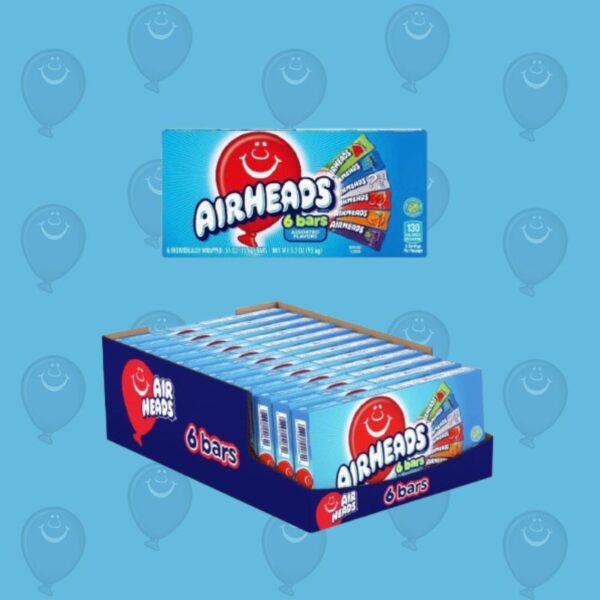 Airheads Assorted Flavours Theater Box x12