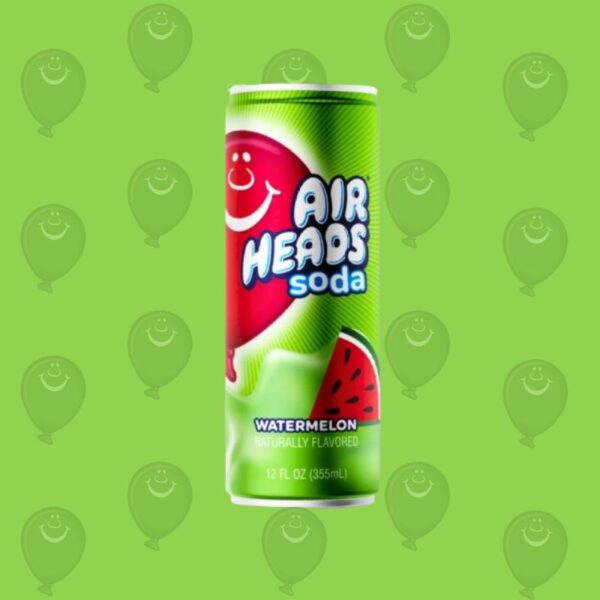 Airheads Watermelon Soda 355ml Cans x12