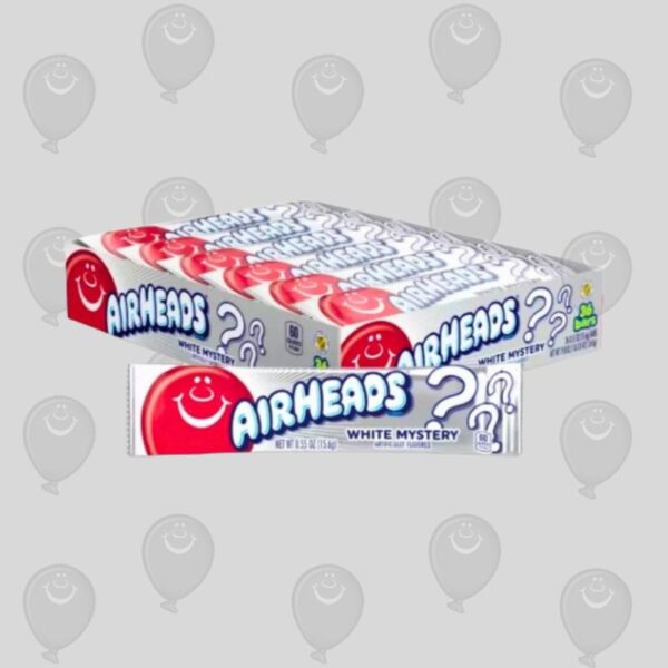 Airheads White Mystery Flavour Chew Bars 16g x36