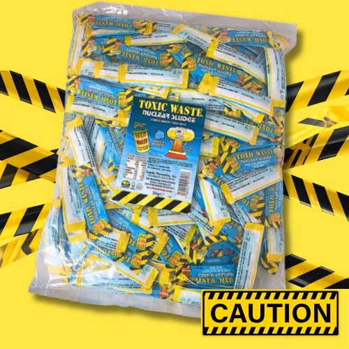 Toxic Waste Blue Raspberry Chew Bar 3kg
