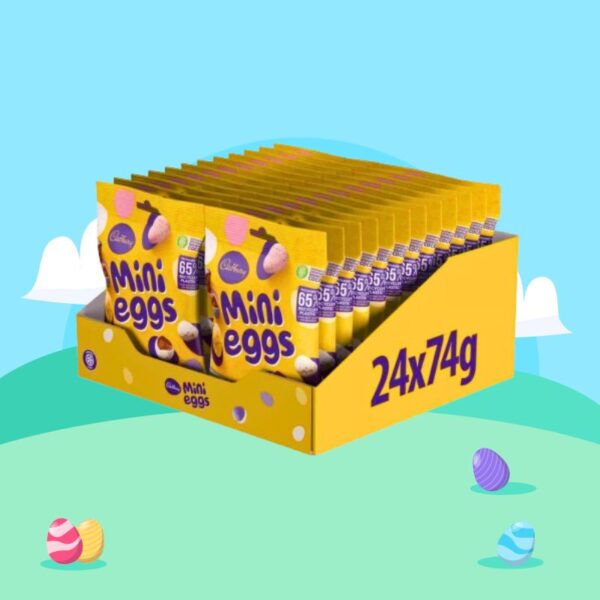 Cadbury Mini Eggs 74g x24