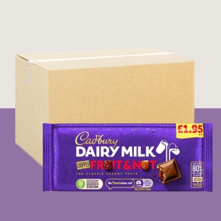 Cadbury Fruit & Nut Block 95g x22