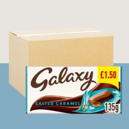 Galaxy Salted Caramel Blocks 135g x 24