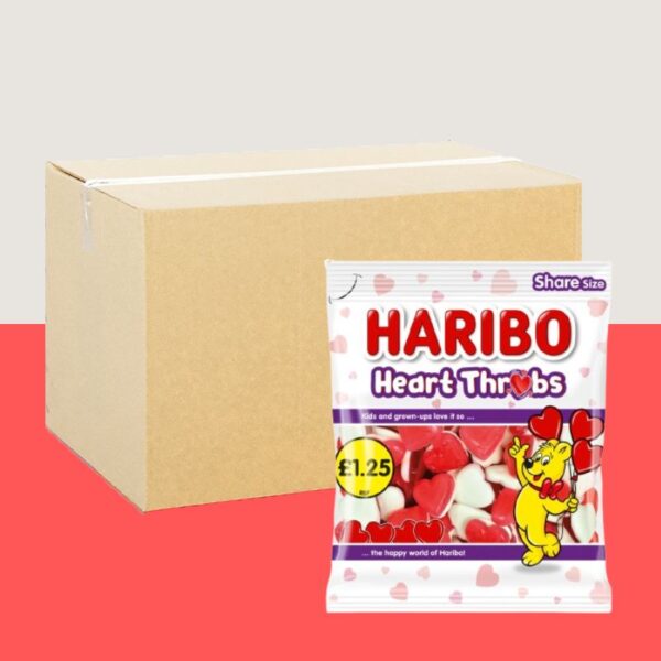 Haribo Heart Throbs 140g x12