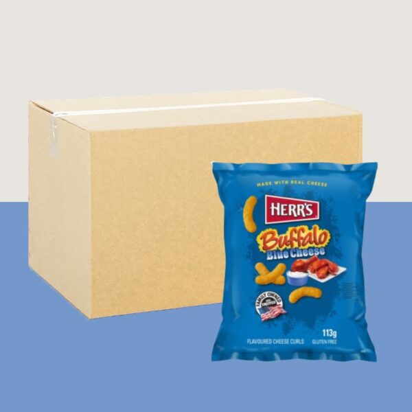 Herr’s Buffalo Blue Cheese Crisps 113g x12