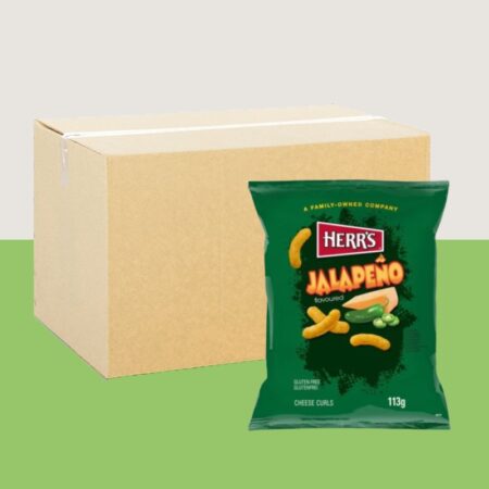 Herr's Jalapeno Cheese Crisps 113g x12